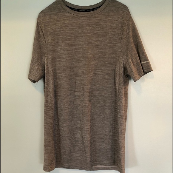 Russell dri-power 360 size large training fit gray short sleeve tee shirt - Picture 11 of 11